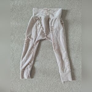 2-3T Light Pink Distressed Pants